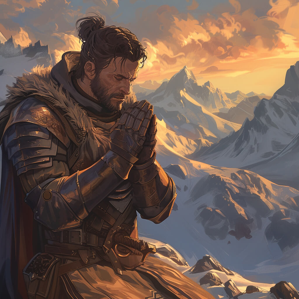 The Paladin - Mountain Air, Patchouli, Amber Musk, and Sweet Spices