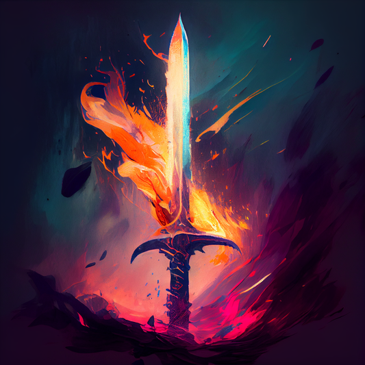 Flaming swords for your D&D game